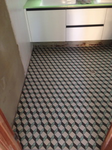 floor tiling