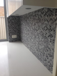 feature wall tiling